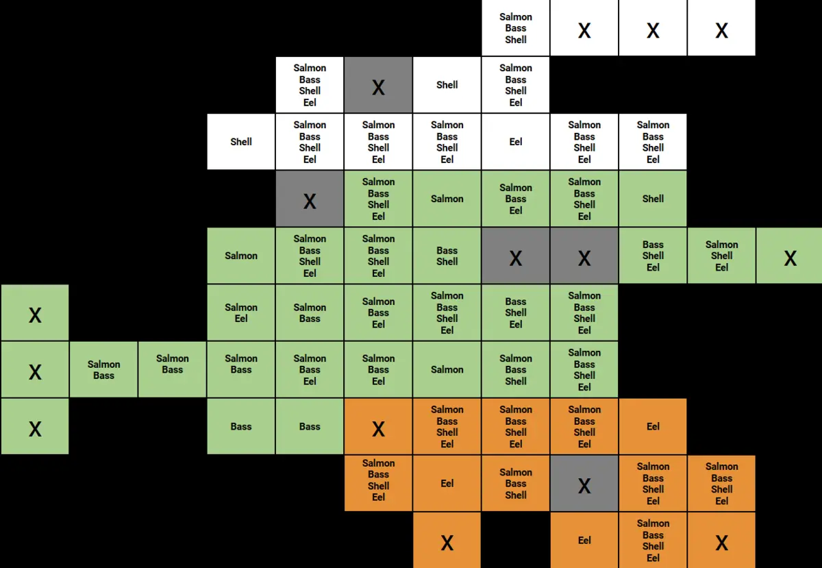 Bad 2 Bad Apocalypse: Map and Fishing Spots Guide