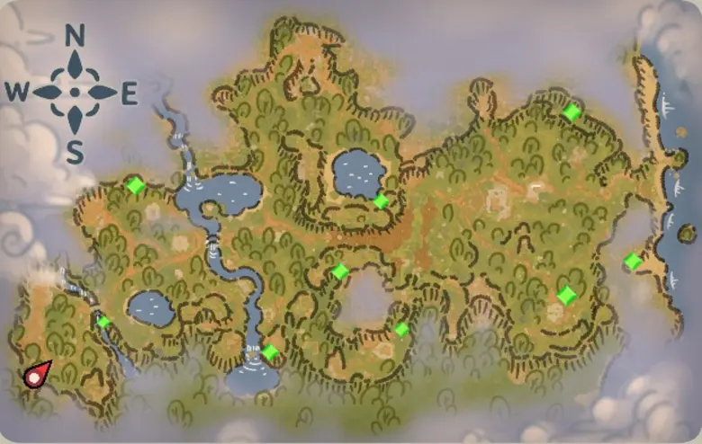 Luma Island: Crystal Locations