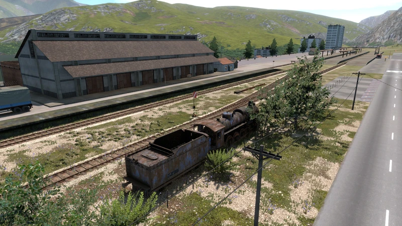 Derail Valley: Demonstrator Locations (Museum Wrecks)