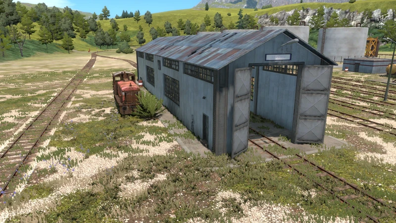 Derail Valley: Demonstrator Locations (Museum Wrecks)