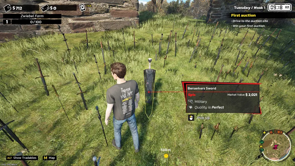 Storage Hunter Simulator: Berserkers Sword
