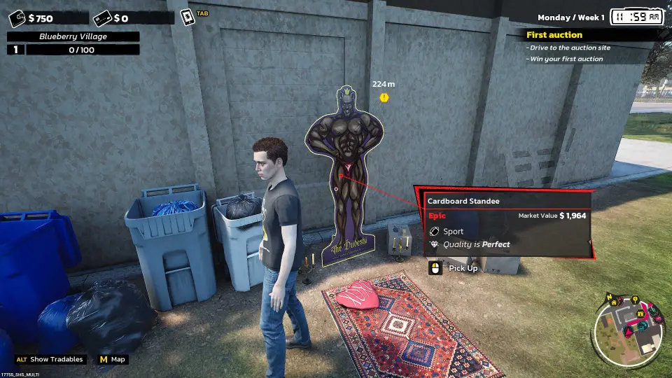 Storage Hunter Simulator: Cardboard Standee