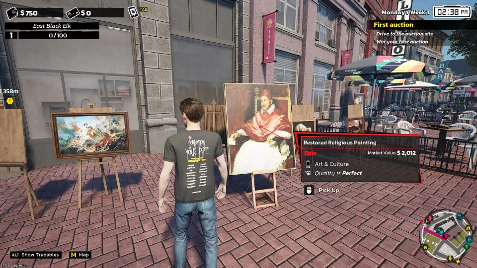 Storage Hunter Simulator: Restored Religious Painting