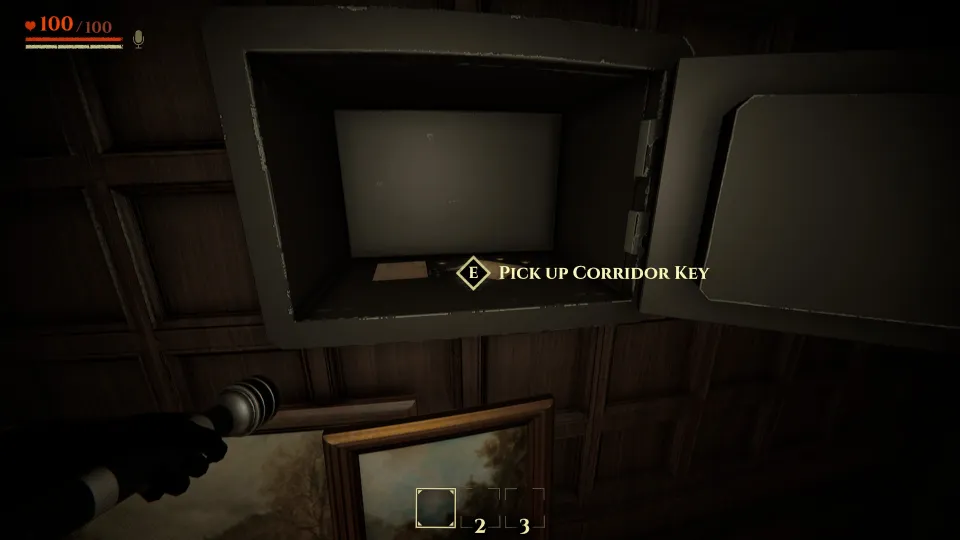 Opening the safe in Invokyr