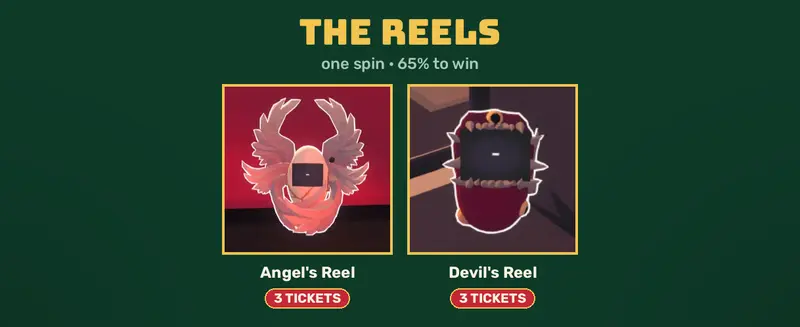 The Reels in Gamble With Your Friends