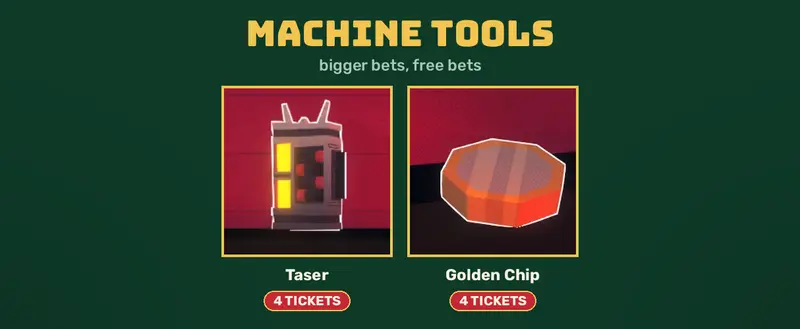 Machine Tools in Gamble With Your Friends