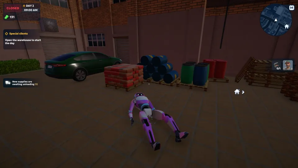 Shipping Store Simulator 2037: All 6 Broken Robot Locations