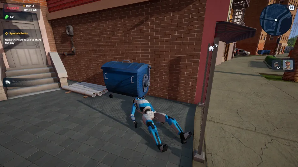 Shipping Store Simulator 2037: All 6 Broken Robot Locations