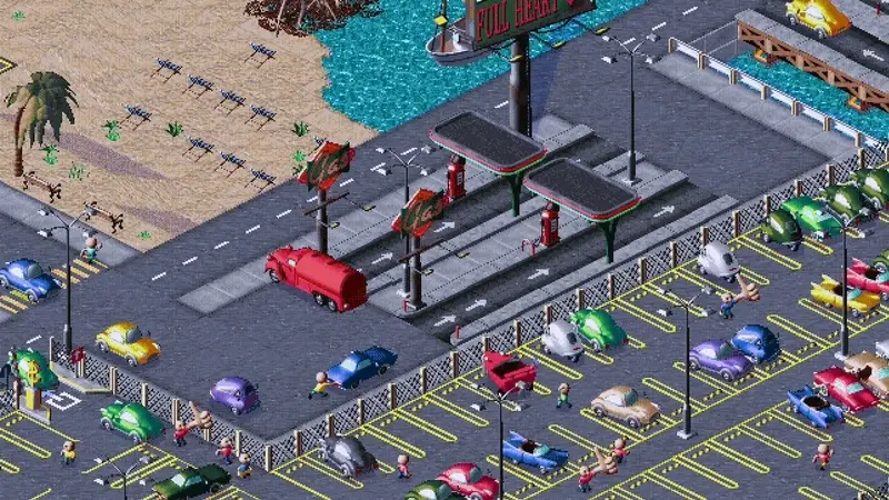 Car Park Capital: Turn Off Gasoline Truck Oil Spills