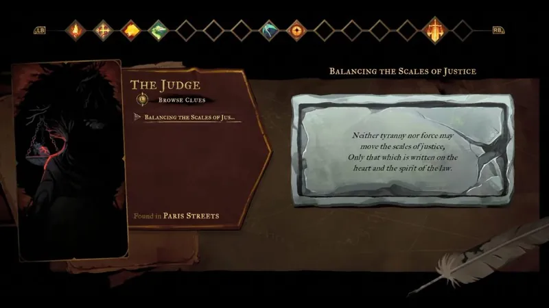 The Judge Arcana card