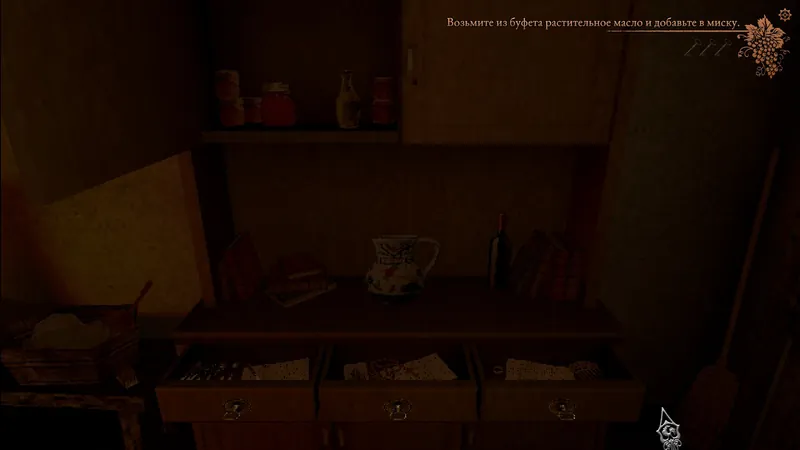 Dresser with all three drawers unlocked and open