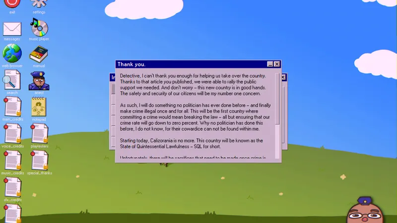 Thank-you message after publishing the truth