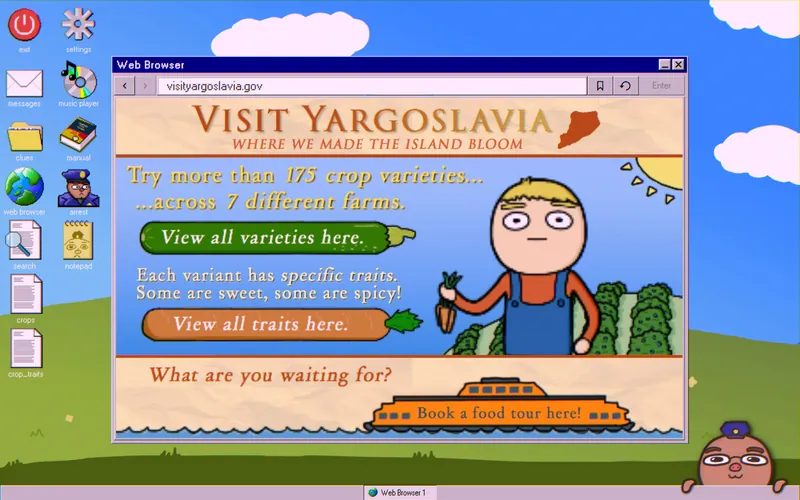 visityargoslavia.gov homepage
