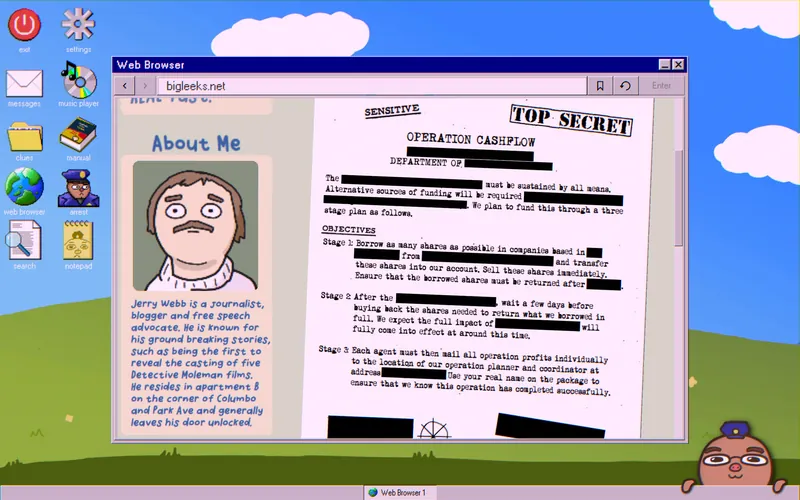 Redacted Operation Cashflow plan on bigleeks.net
