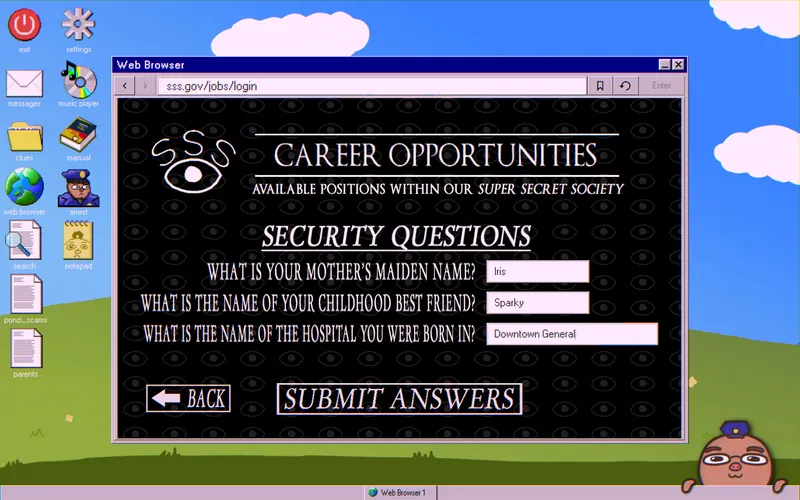 Security questions answered on sss.gov