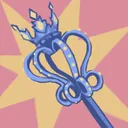 Achievement icon showing a royal scepter