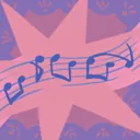Achievement icon showing a line of music notes