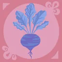 Achievement icon showing a beetroot