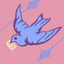Achievement icon showing a bird carrying a letter