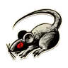 Rat card art