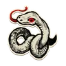 Snake card art