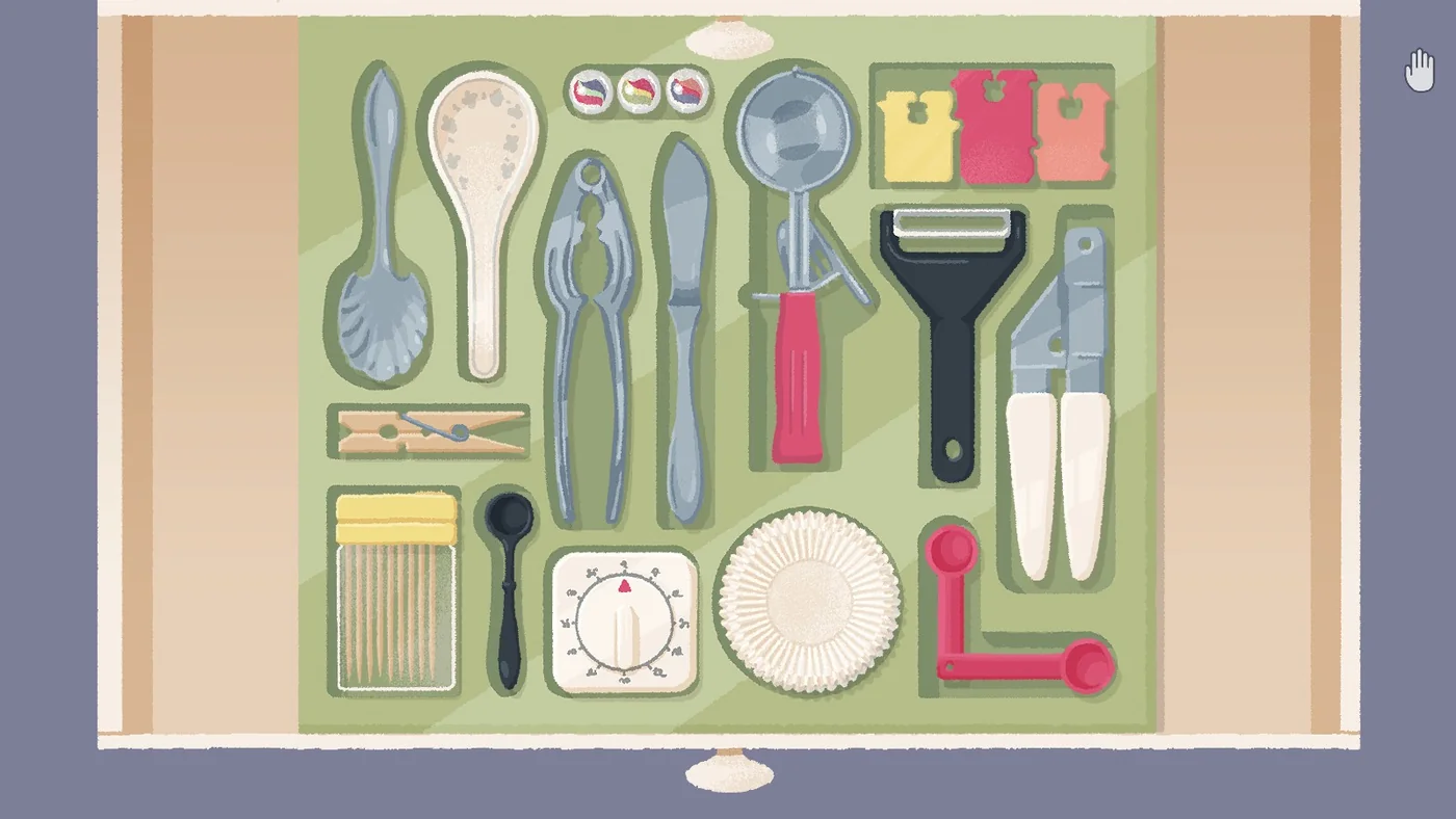 A Little to the Left Cupboards & Drawers Level 9 solution 1