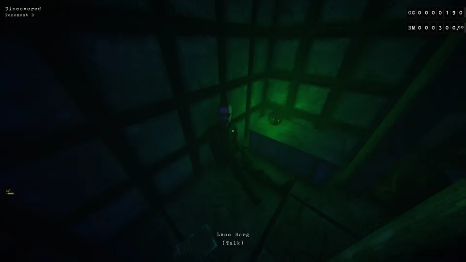 Leon Borg in the game world