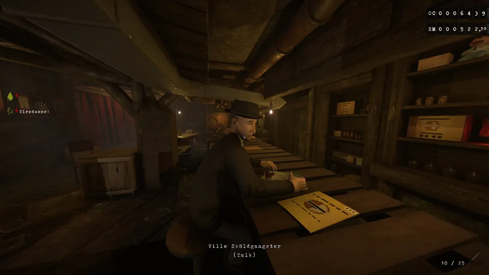 Ville Sköldgangster in the game world