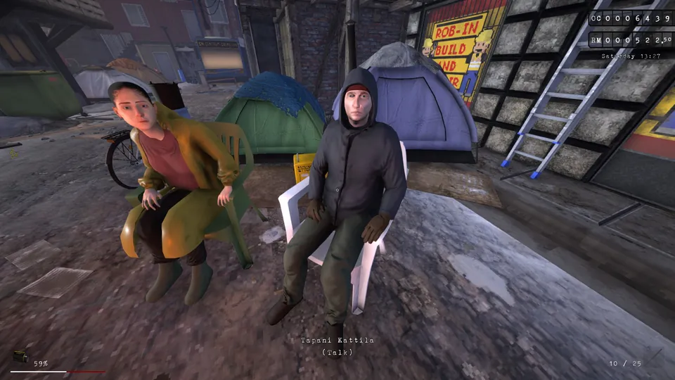 Tapani Kattila in the game world