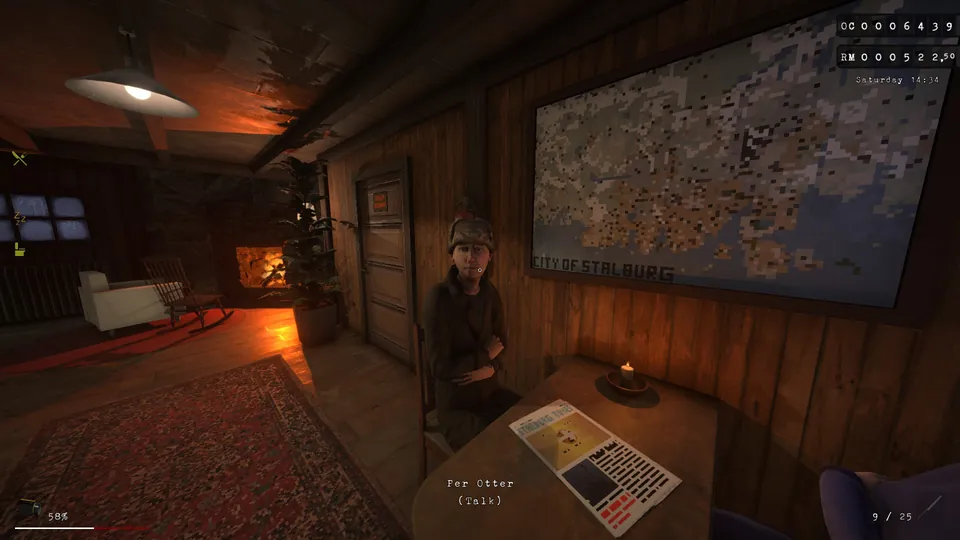 Per Otter in the game world