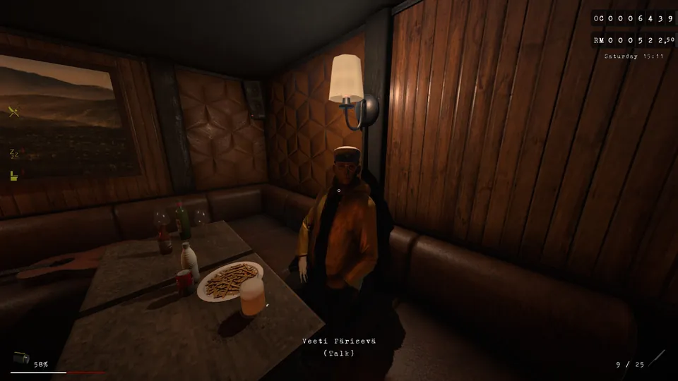 Veeti Pärisevä in the game world