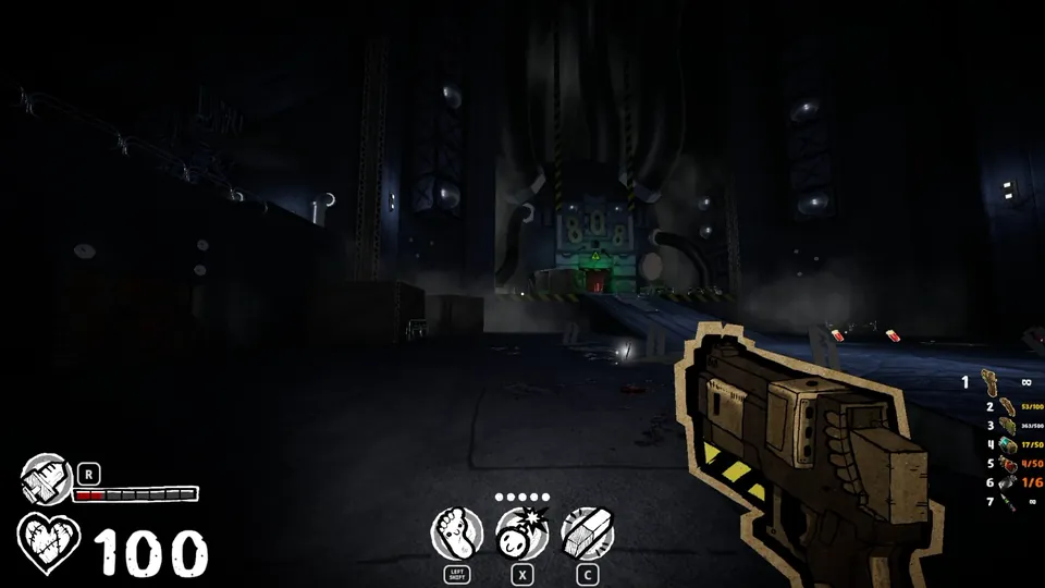 Dead end behind the destructible wall
