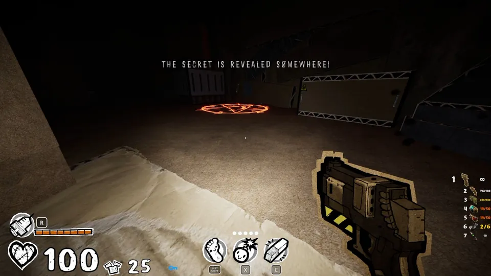 Reward revealed on the floor sigil