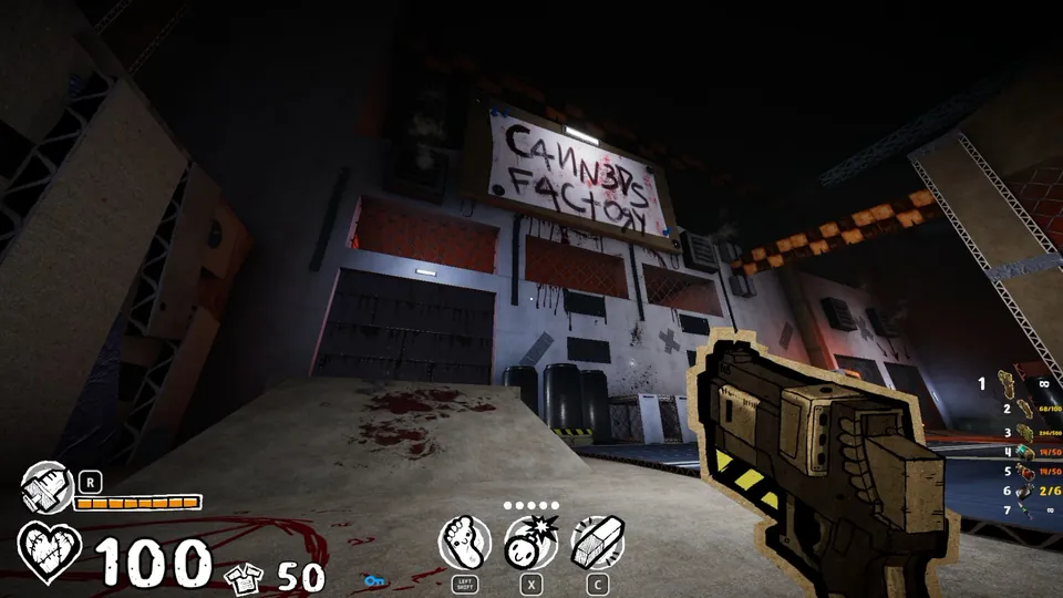 Canneds factory rooftop