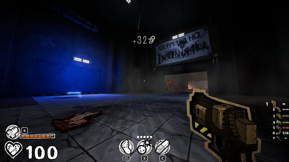 Geppetto HQ incinerator sign