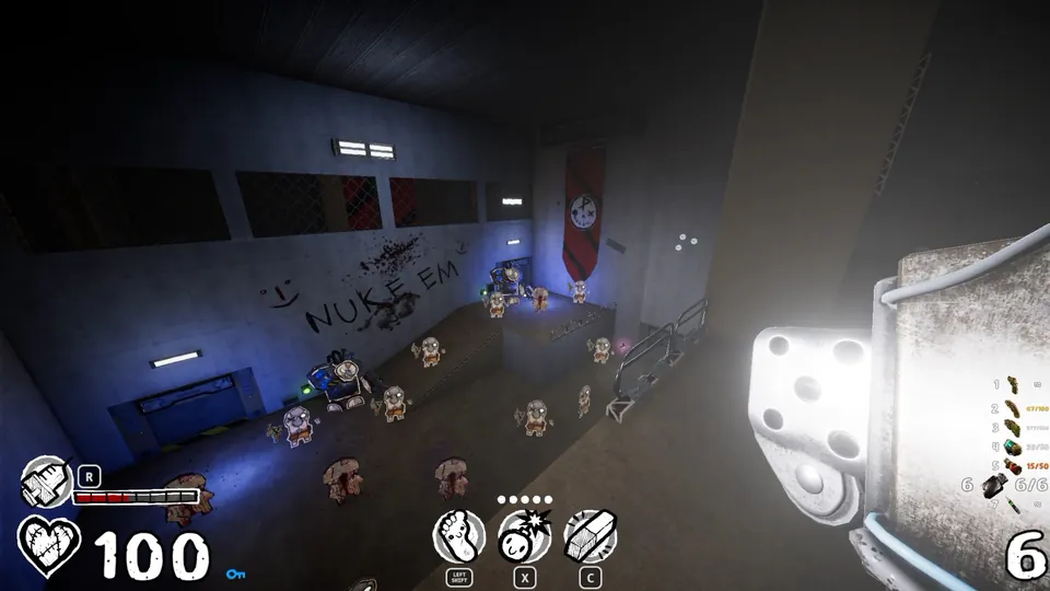 Nuke em graffiti