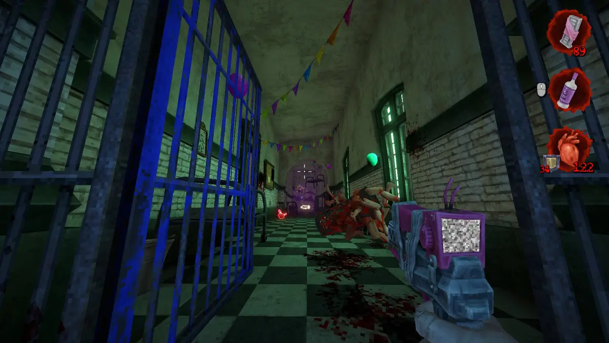 Postal Brain Damaged All Are Mad Here, Dude Poster #1: The Vaccinated location 2
