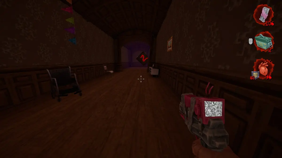 Postal Brain Damaged All Are Mad Here, Dude Secret #3: Minigun location 1