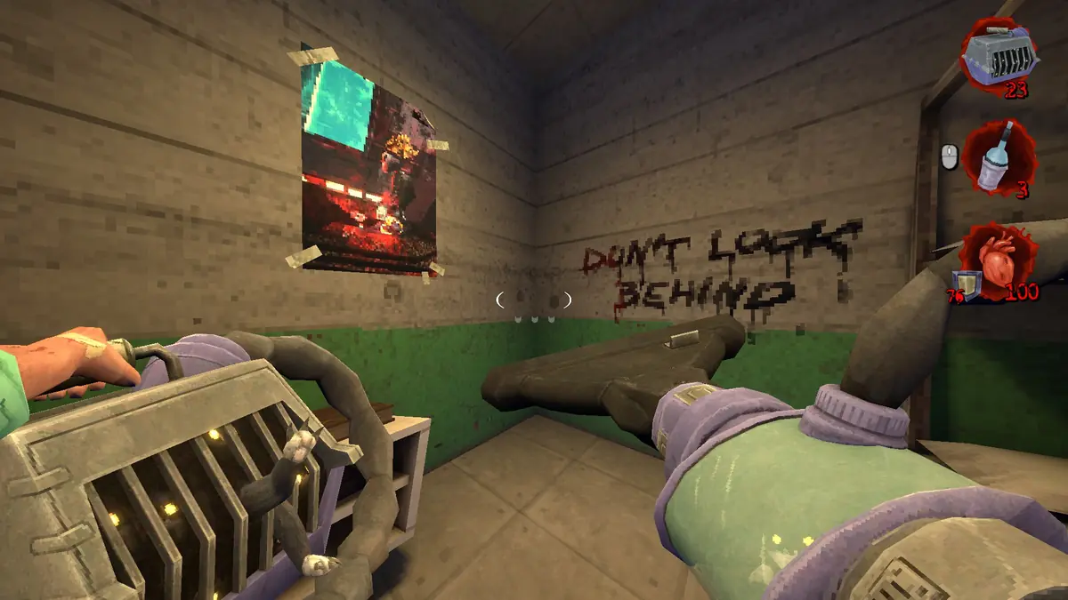 Postal Brain Damaged Area 69 Poster #2: Area 69 location 2