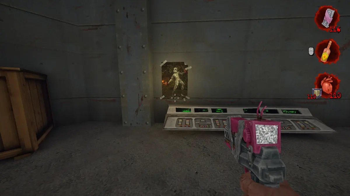 Postal Brain Damaged Area 69 Poster #3: Tin-Foiled location