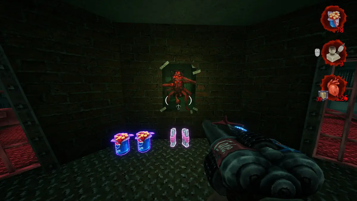 Postal Brain Damaged The Bareback Redemption Poster #5: Cage Monster location