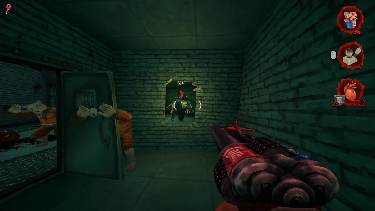 Postal Brain Damaged The Bareback Redemption Poster #6: Prison Guard location