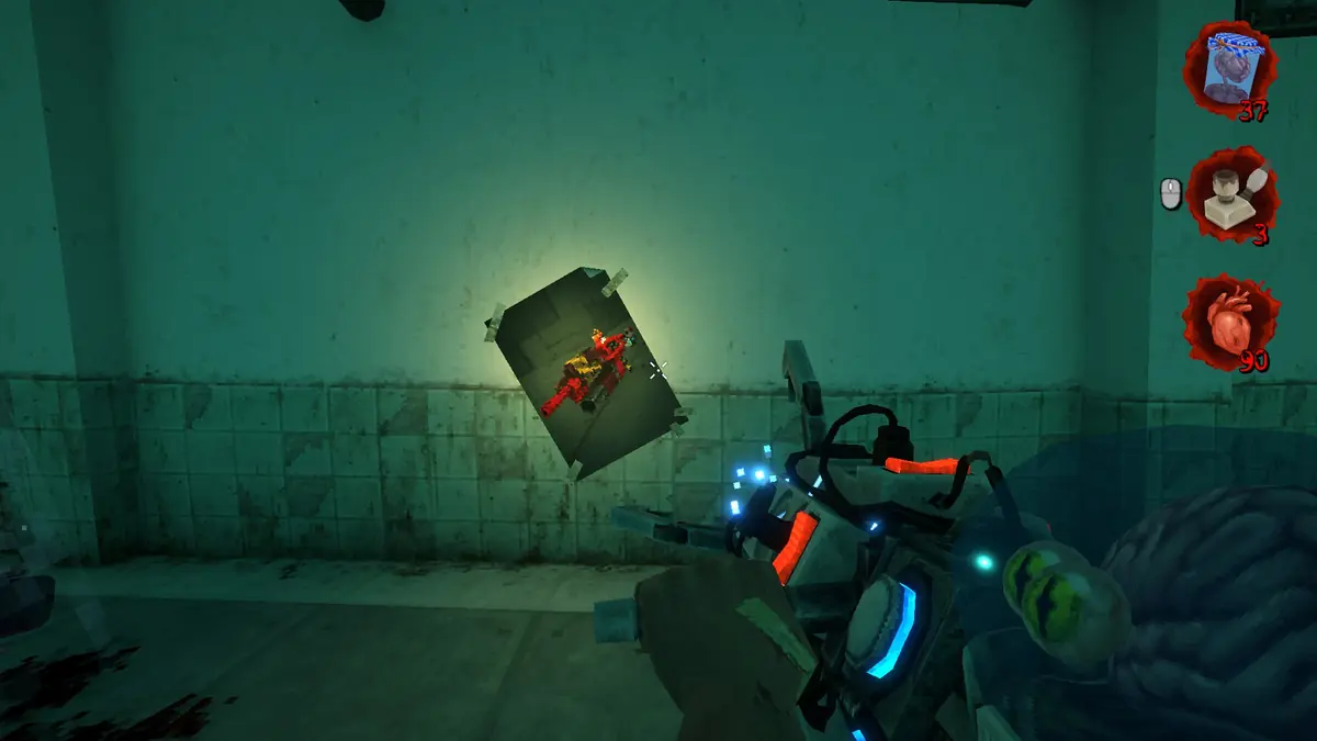 Postal Brain Damaged The Bareback Redemption Poster #7: Nailbiter Gun location