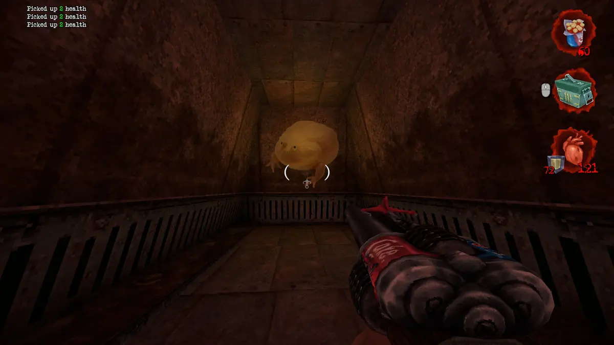 Postal Brain Damaged Bigger On The Inside Secret #2: Wednesday Frog location 5