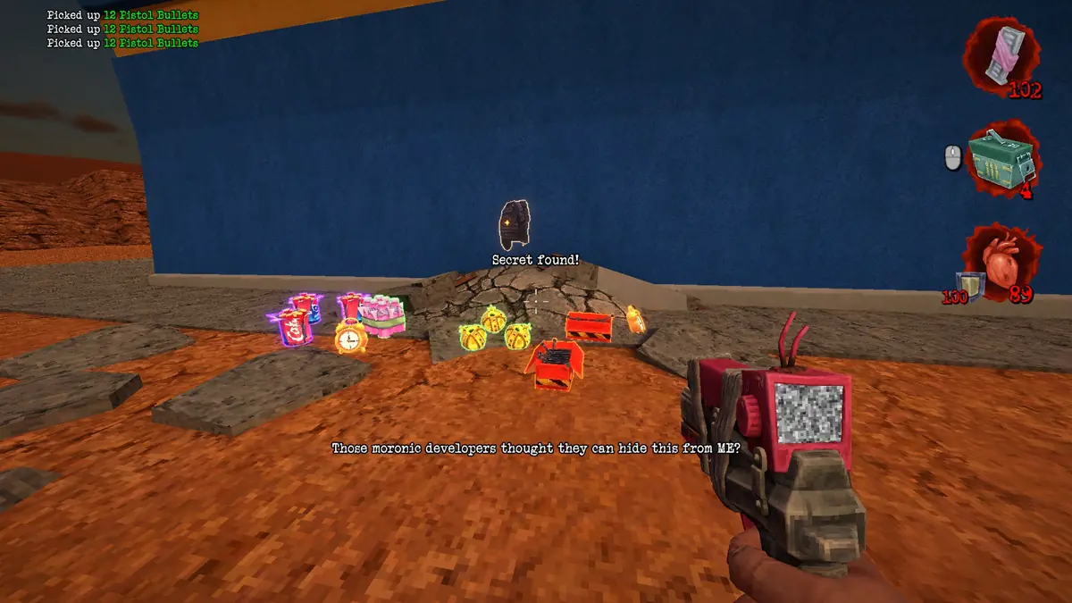 Postal Brain Damaged Black Friday Showdown Secret #2: Back of Wallmarket location
