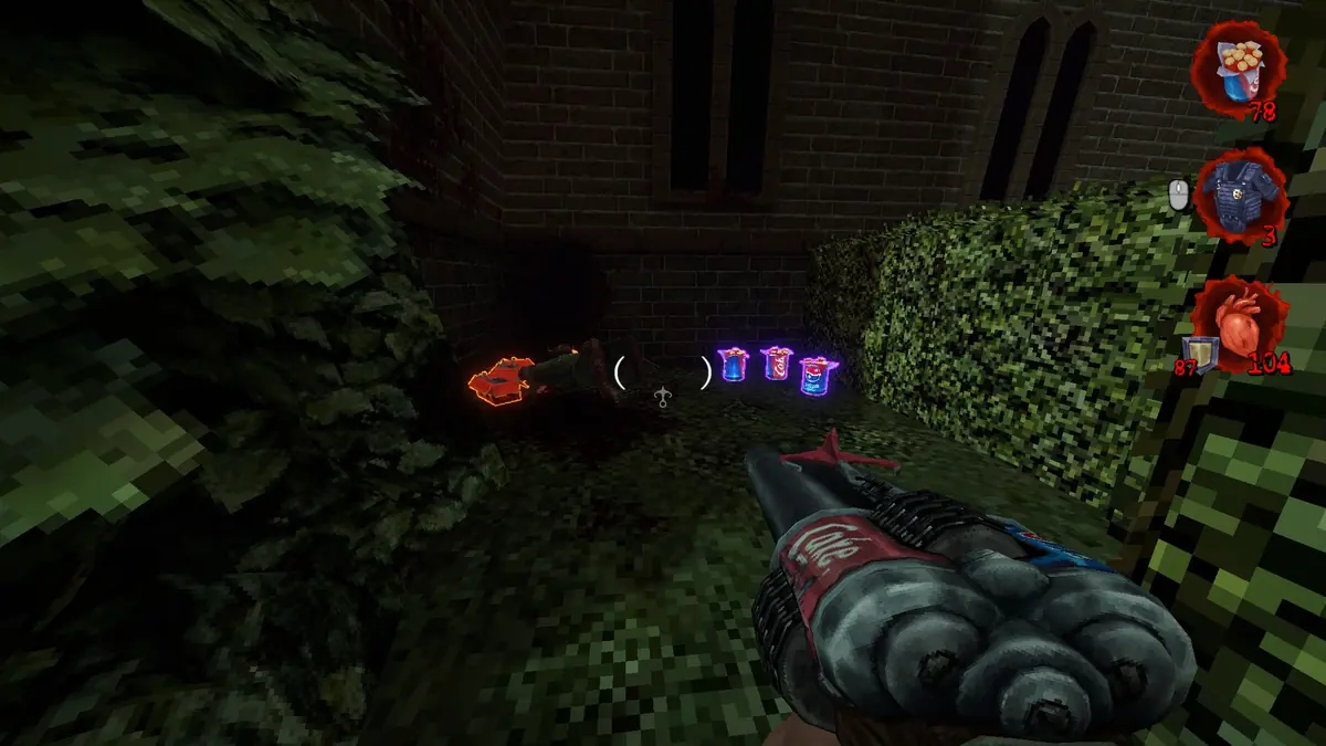 Postal Brain Damaged Definitions of Insanity Secret #2: Werewolf Garden location 2