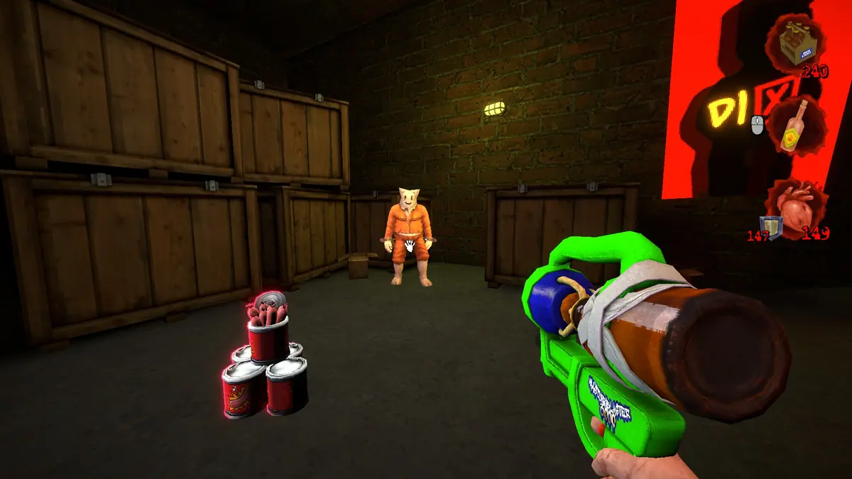Postal Brain Damaged E*ection Day Secret #5: Ammo Box location 1