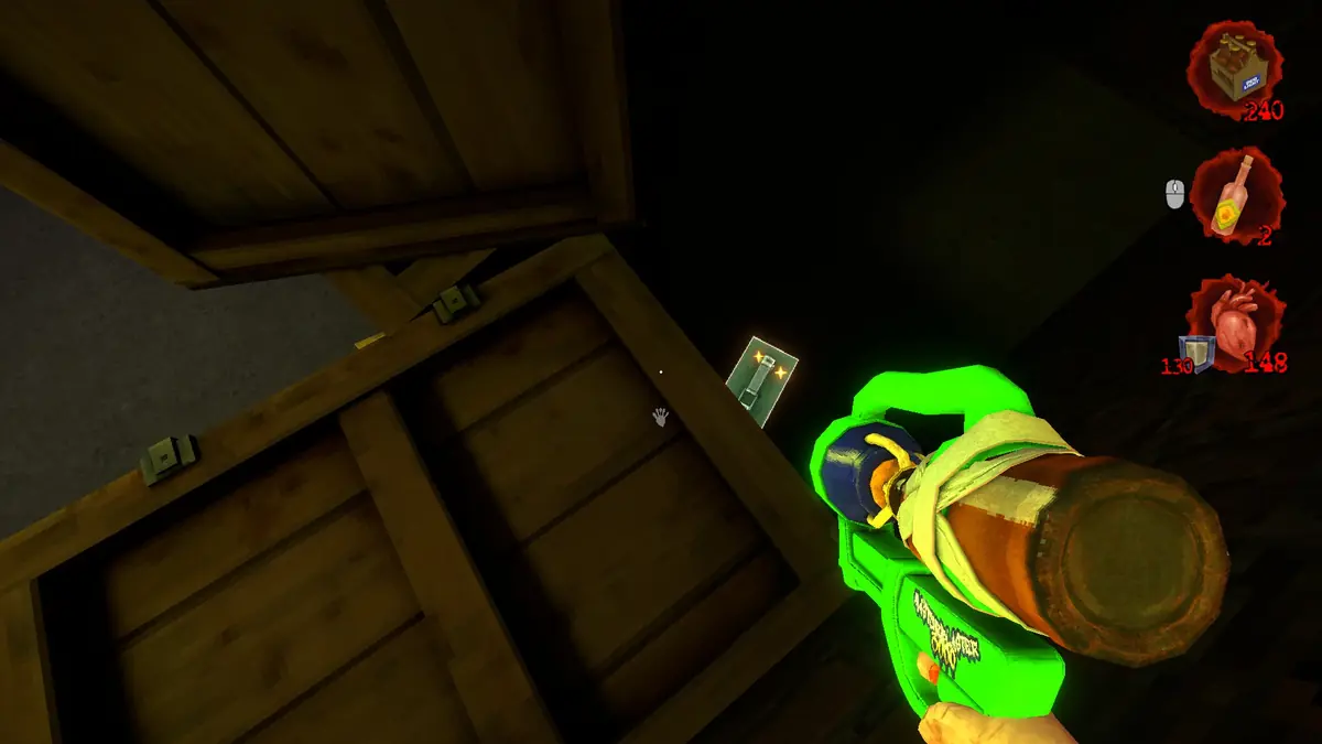 Postal Brain Damaged E*ection Day Secret #5: Ammo Box location 2