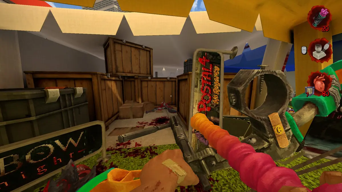 Postal Brain Damaged Fluffy Friends Festival O' Fun Secret #1: Penetrator location 1