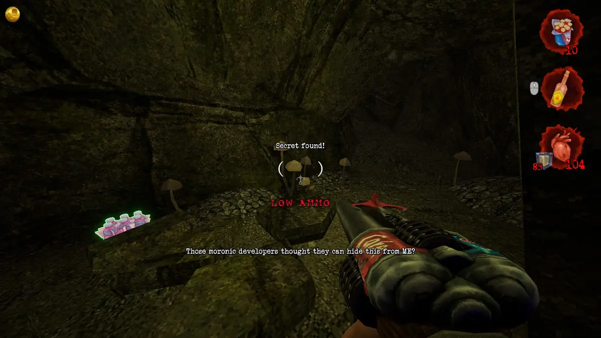 Postal Brain Damaged Search for the Cure Secret #5: UFO Tunnel location 2
